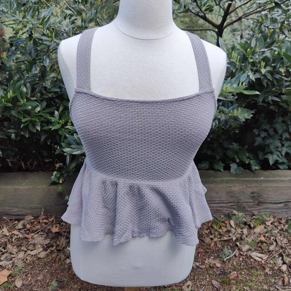 Free People peplum cami - Small